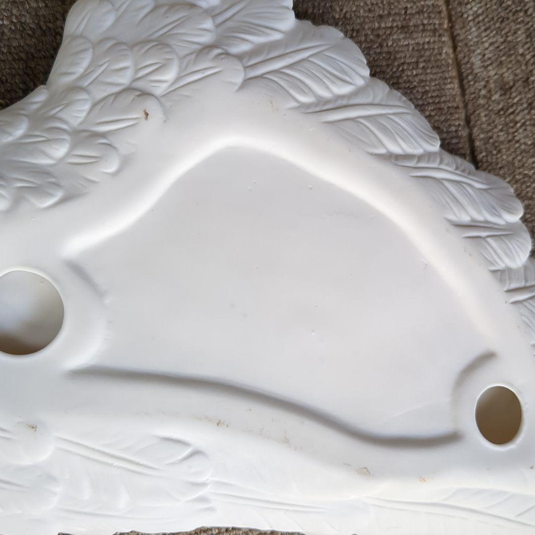 Francfranc天使の羽 ホワイト皿　Ｌサイズ３　Ｓサイズ１