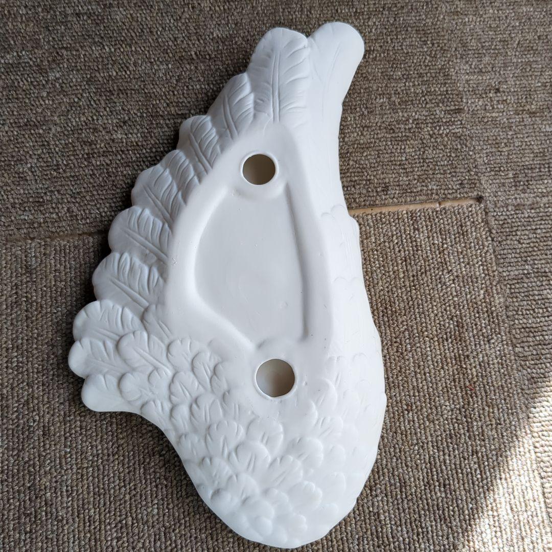 Francfranc天使の羽 ホワイト皿　Ｌサイズ３　Ｓサイズ１