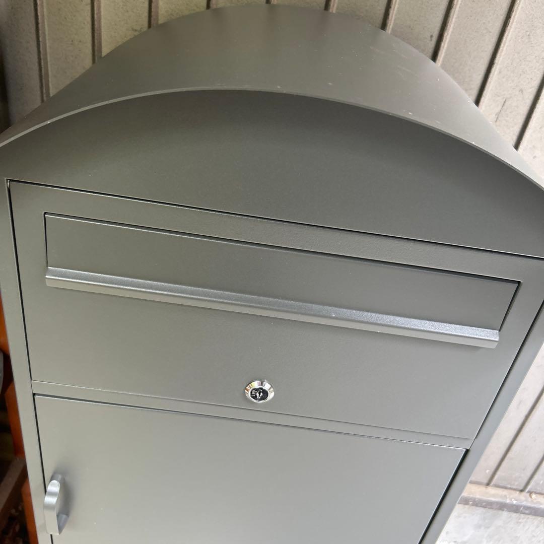 新品未使用⭐︎ Liebe宅配ボックス ポスト 宅配BOX グレー