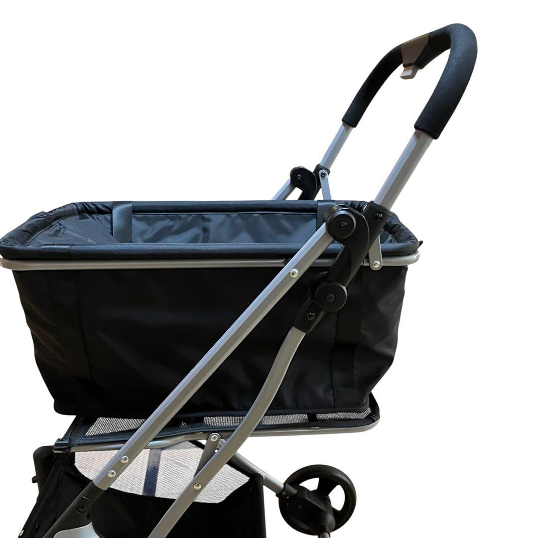 ECoCa ショッピングカート 保冷バッグ付き ブラック カート エコカ 買物