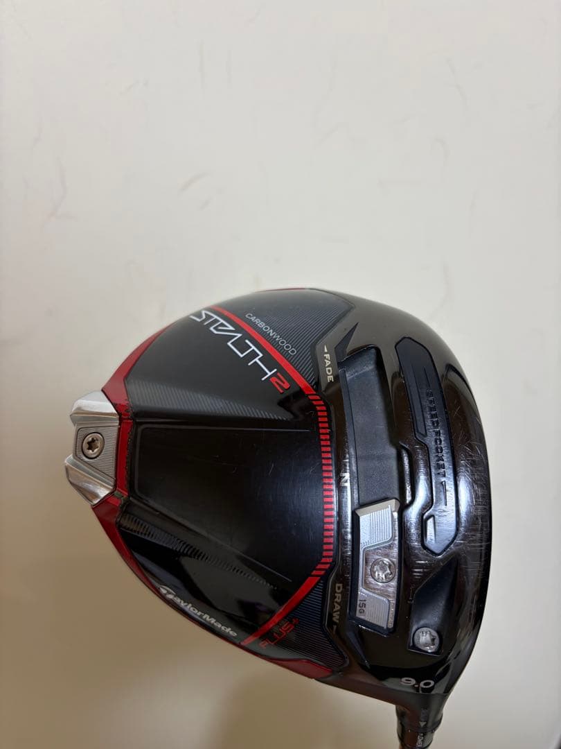 ベンタスTRレッド 7S テーラーメイド　ステルス2プラス　9° ヘッド訳あり