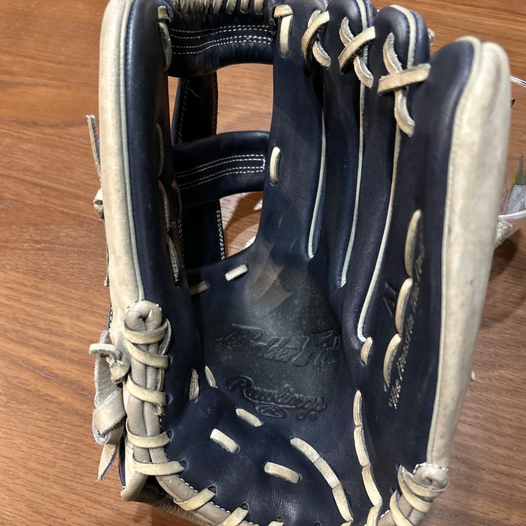 Rawlings 軟式　グローブ ネイビー/ベージュ