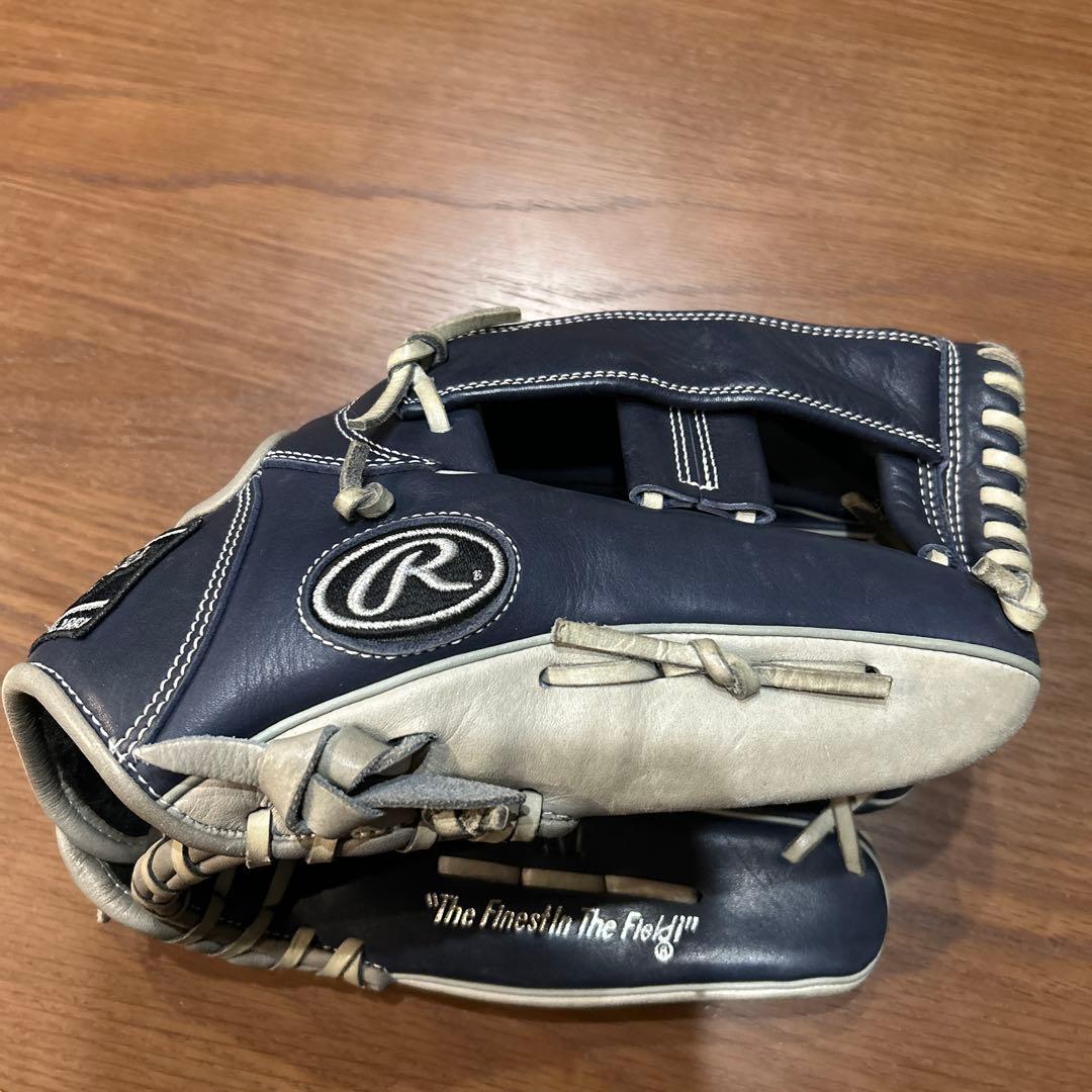 Rawlings 軟式　グローブ ネイビー/ベージュ