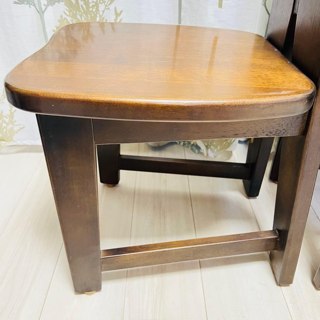 【廃盤品】カリモク RUSTIC 2脚セット ダイニングチェア①