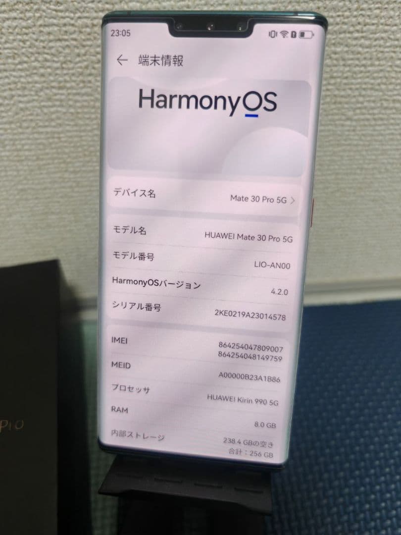 スマートフォン本体 Huawei Mate 30 Pro 5G 8GB/256GB