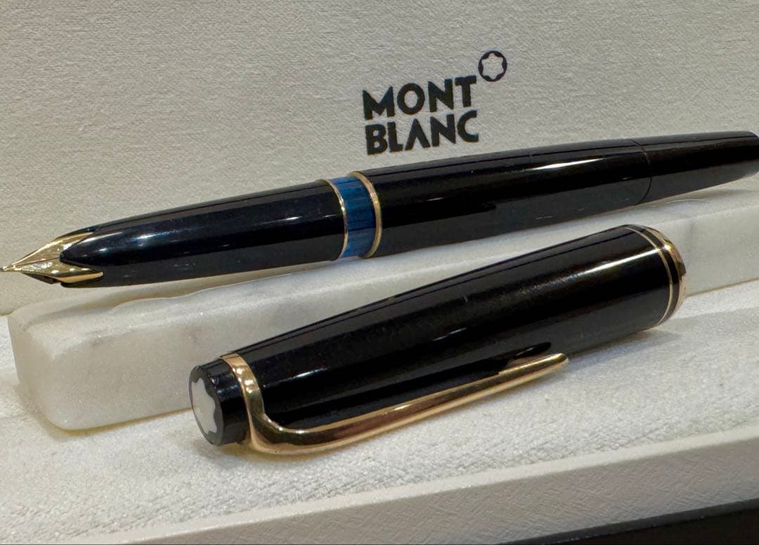 【極美品】モンブラン NO22万年筆 1960s ブラック　F細字 モンブラン②