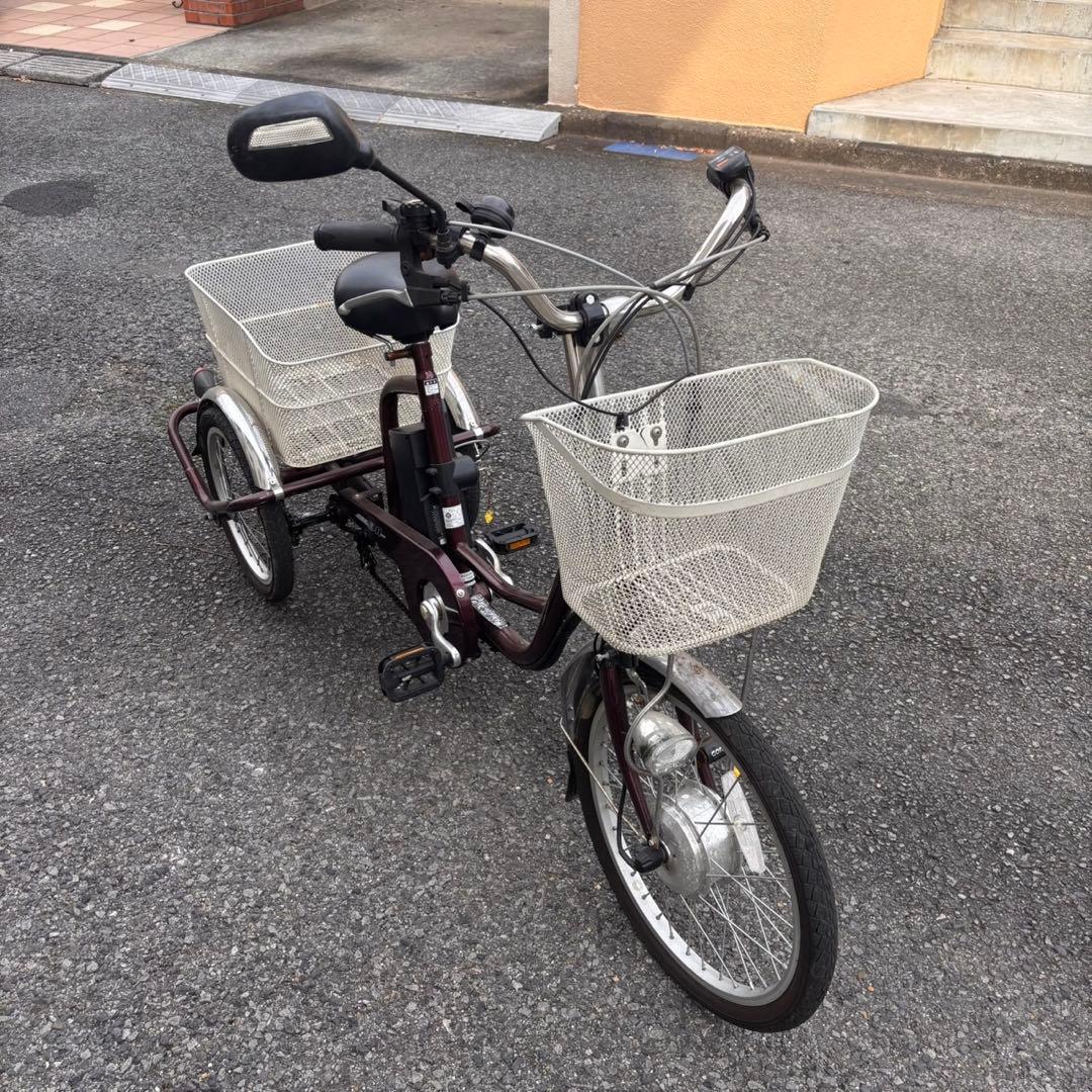 電動アシスト自転車 ACTIVEPLUS911 三輪ワゴン