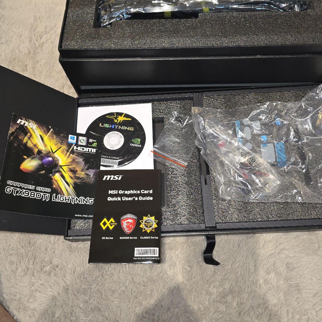 超美品 MSI Radeon R9 290X Lightning 動作確認済み