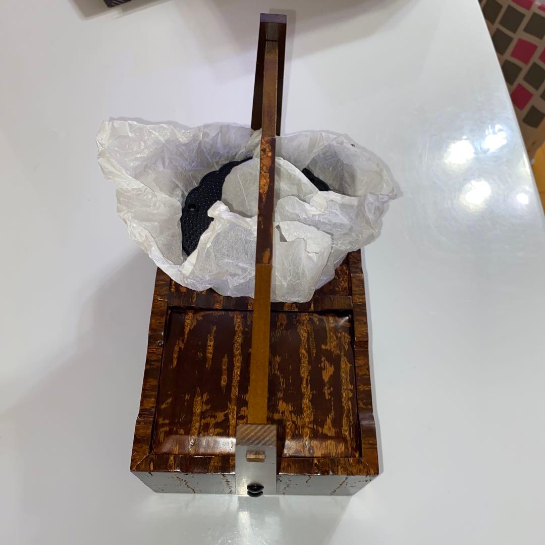 小物入れ(灰皿)桜皮細工