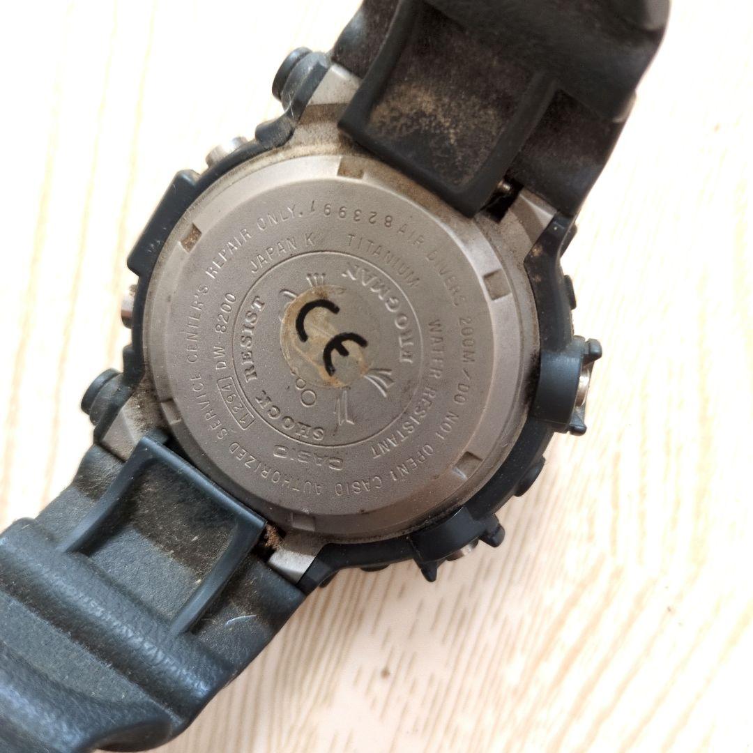 G-SHOCK FROGMAN チタン ブラック　DW-8200