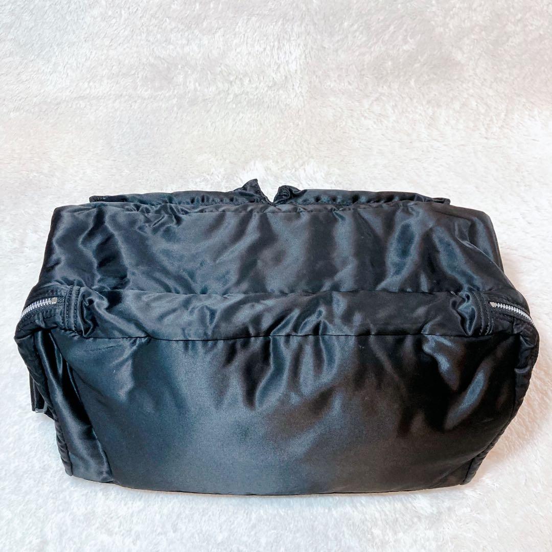 美品 PORTER TANKER 二層式 2way ショルダバッグ 大容量