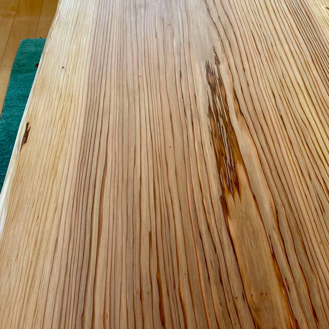 【週末セール】天然木　杉　一枚板　テーブル　無垢　すぎ　108