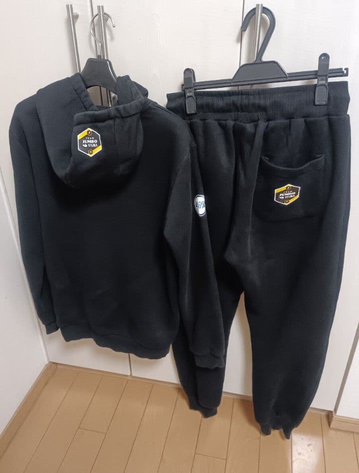 非売品チーム供給品JUNBO VISMAパーカースーツ ジャケット＆パンツ