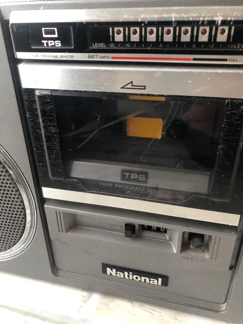 National ナショナル ラジカセ RX-5105 昭和 レトロ(A32)
