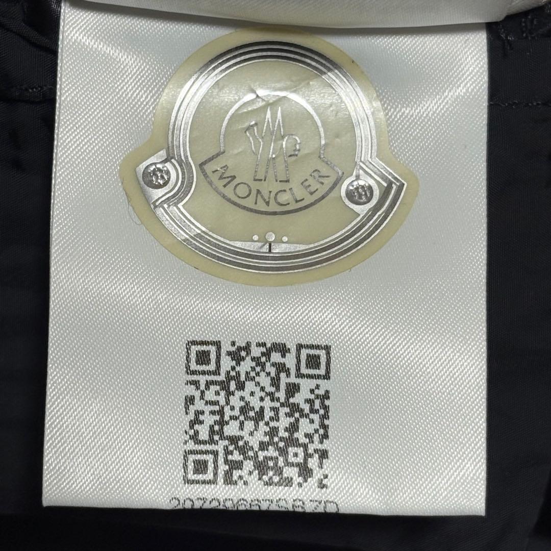 美品/L相当◎ MONCLER ハイブリッド ニット ダウンジャケット ブラック