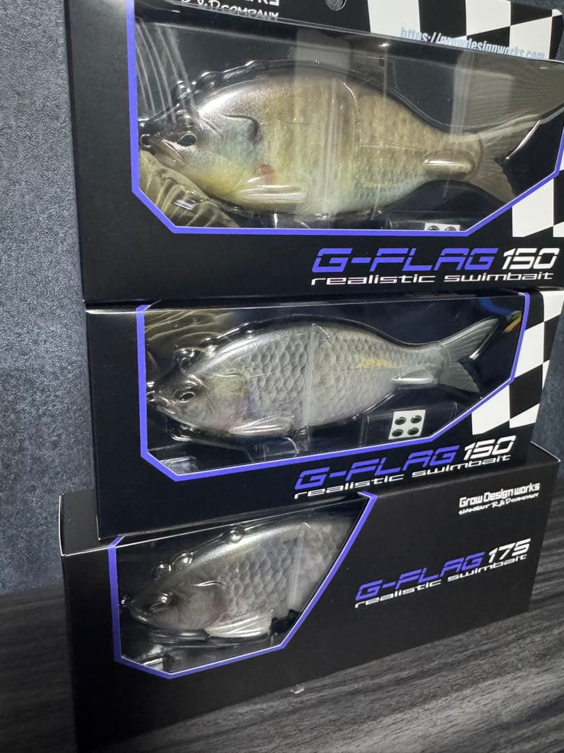 【新品未使用未開封】グローデザインワークスG-FLAG 人気カラー3個セット