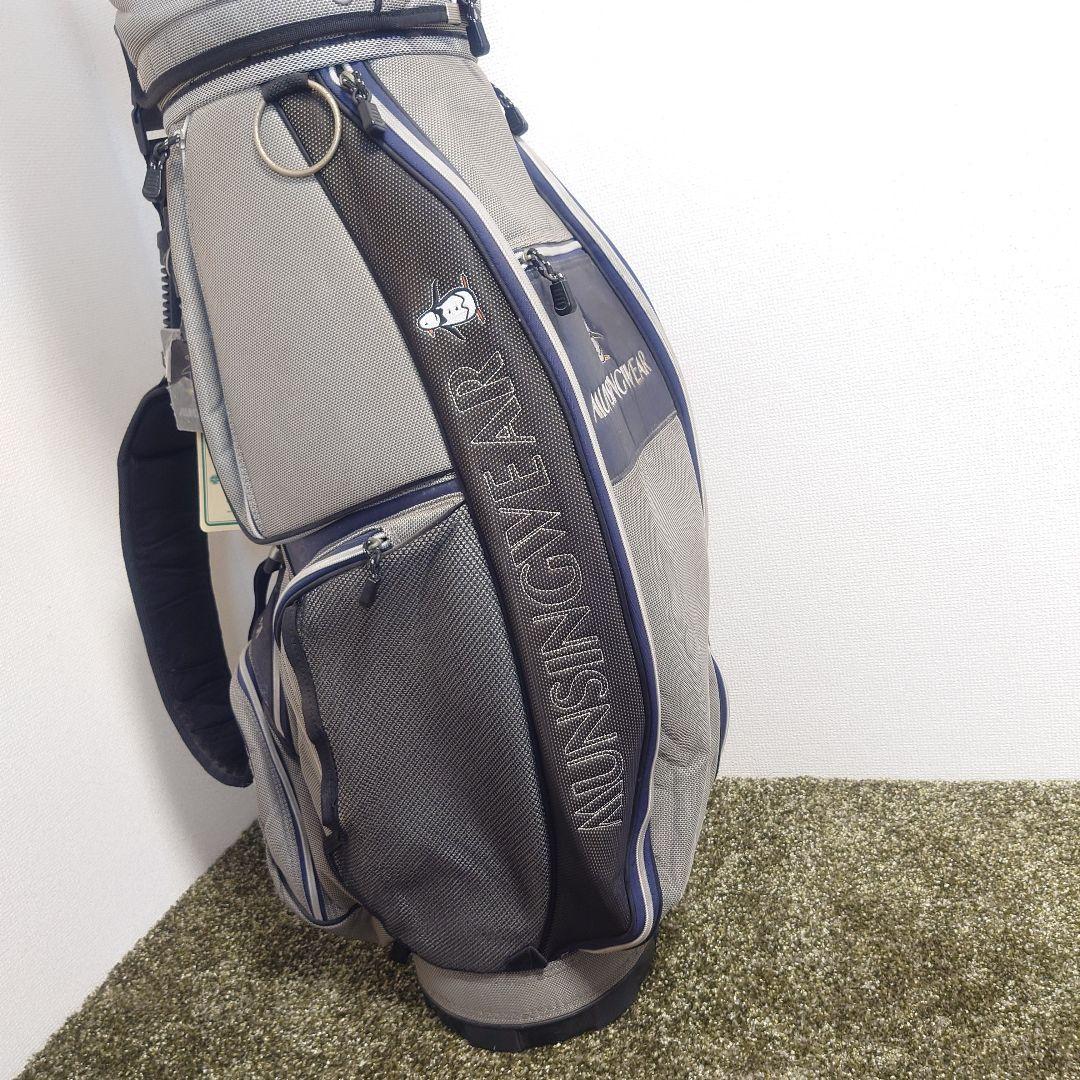 Munsingwear グレー キャディバッグ