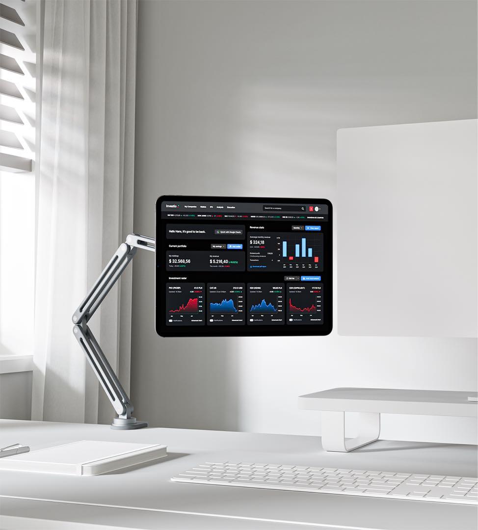 KUXIU X38 Pro MAX モニターアーム　iPad pro 13インチ