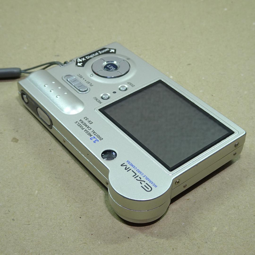 カシオ EXILIM EX-S3 コンデジ 純正バッテリー新品 SDカード2GB