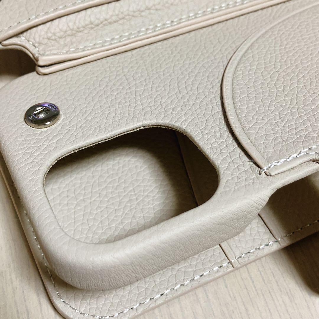DEMIU BALLON バロン ドゥ iPhone16 レザーケース ベージュ