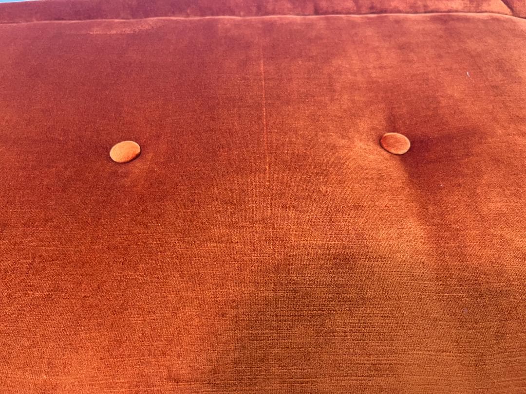 ロッシュボボア マ・ジョン 座面下ソファ 2点セット オレンジ×パープル