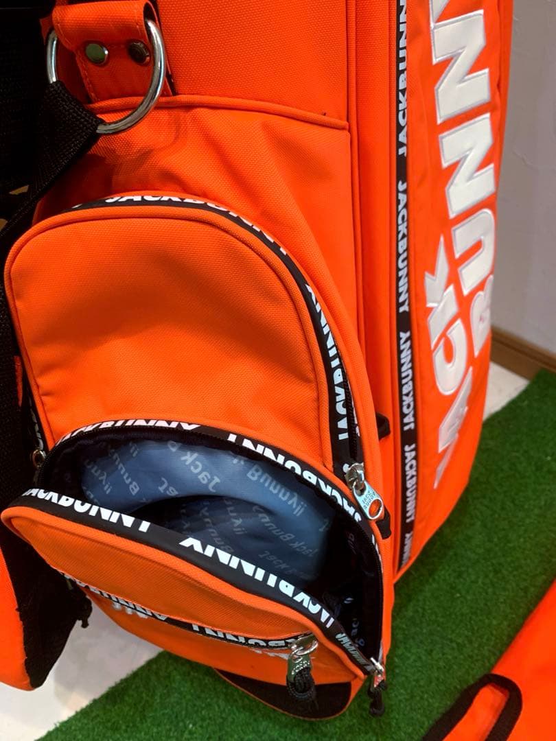 希少　良品　パーリーゲイツ　ジャックバニー　キャディバッグ　メンズ　レディース