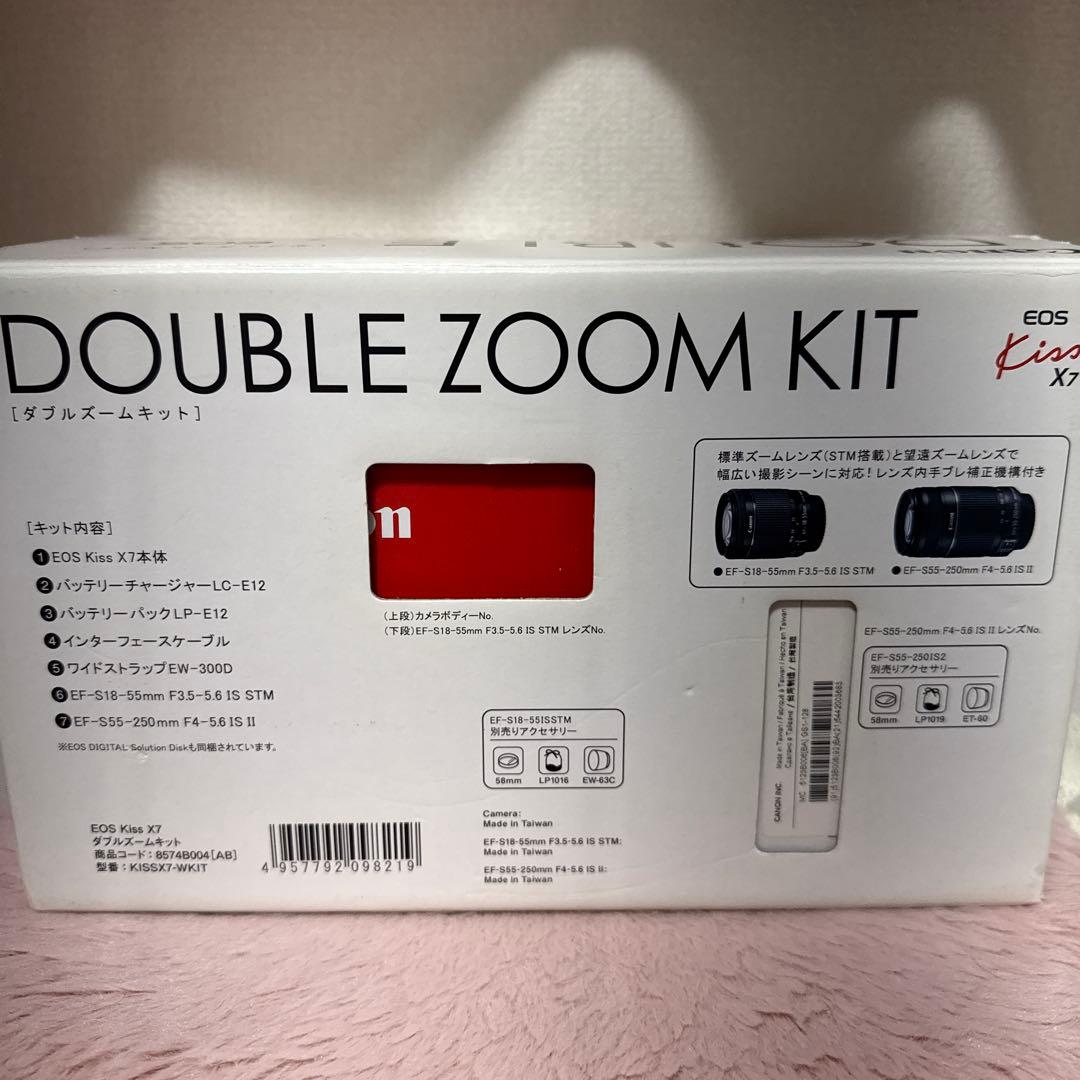 フィルムカメラ Canon DOUBLE ZOOM KIT EOS kiss X7