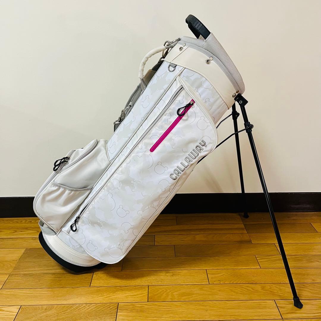 【希少美品】キャロウェイ 軽量モデル スタンド型 Bear ベアキャディバッグ