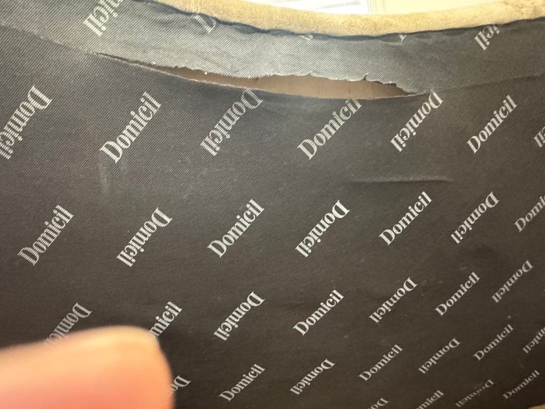 Domicilコーナーソファ ベージュ ファブリック　 ベルベット調 H035