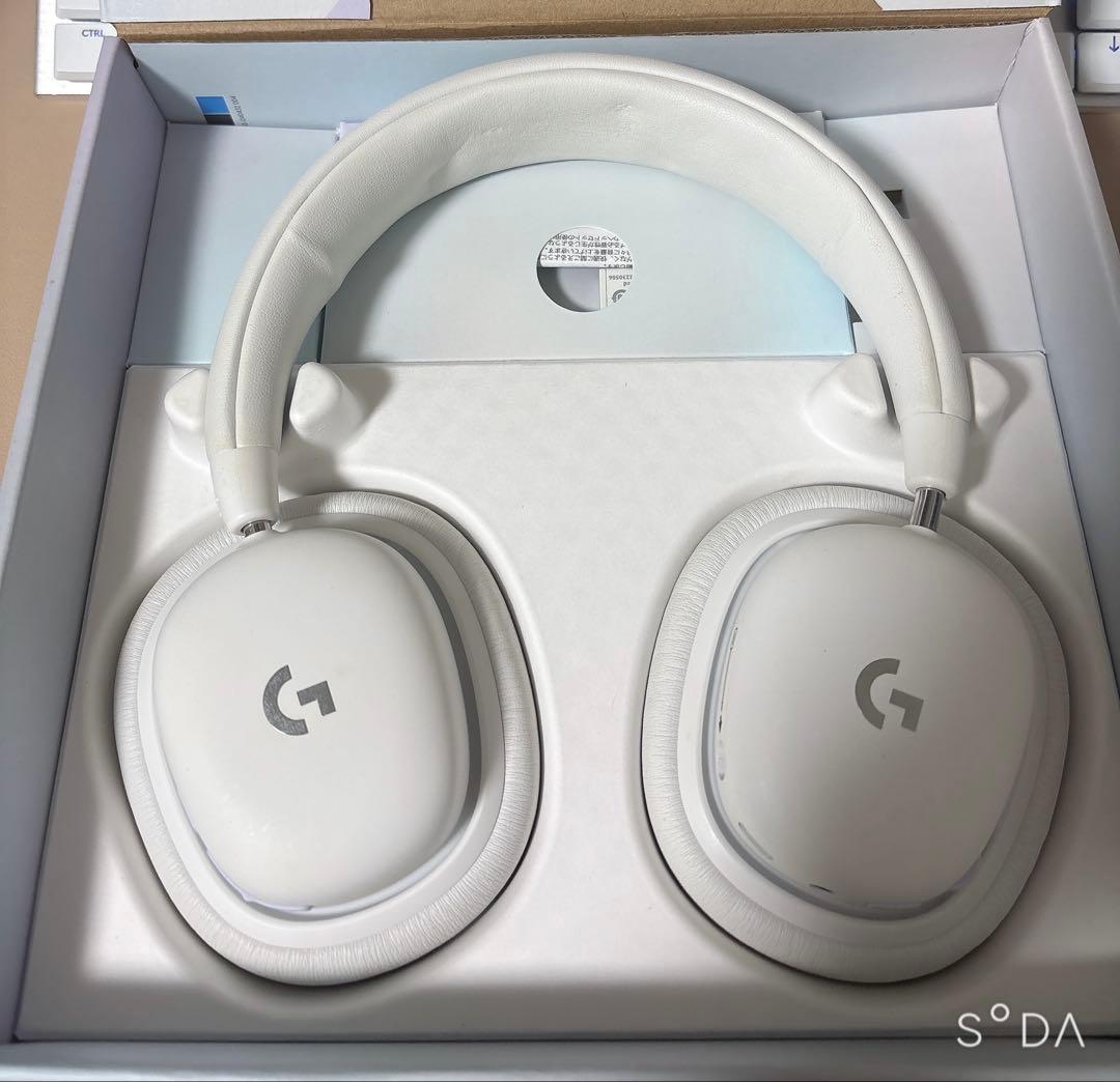【超美品】Logitech G735 ゲーミングヘッドセット ホワイト
