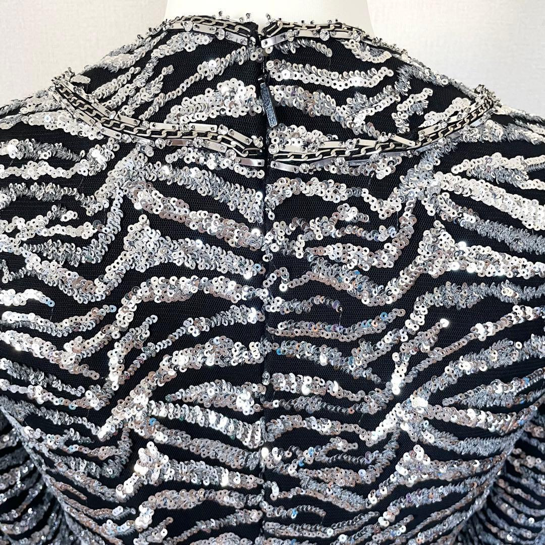 Saint Laurent Paris サンローラン スパンコール ワンピース