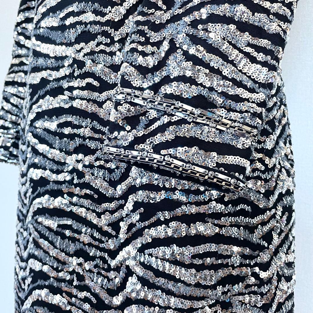 Saint Laurent Paris サンローラン スパンコール ワンピース