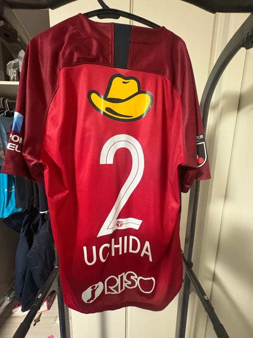 鹿島アントラーズ　　内田篤人選手レプリカユニホーム