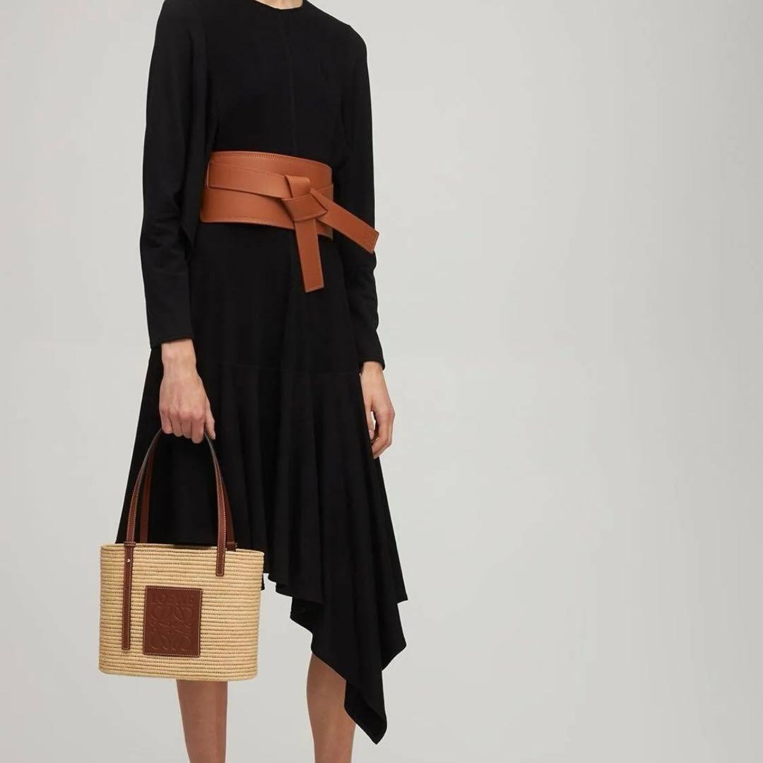 【LOEWE】 スクエア バスケットバッグ スモール