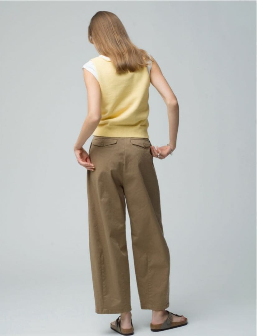 RHC Ron herman ワイドミリタリーパンツ ベージュ XS