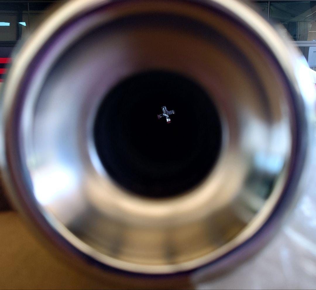 SR400 ペイトンプレイス　コンチマフラー