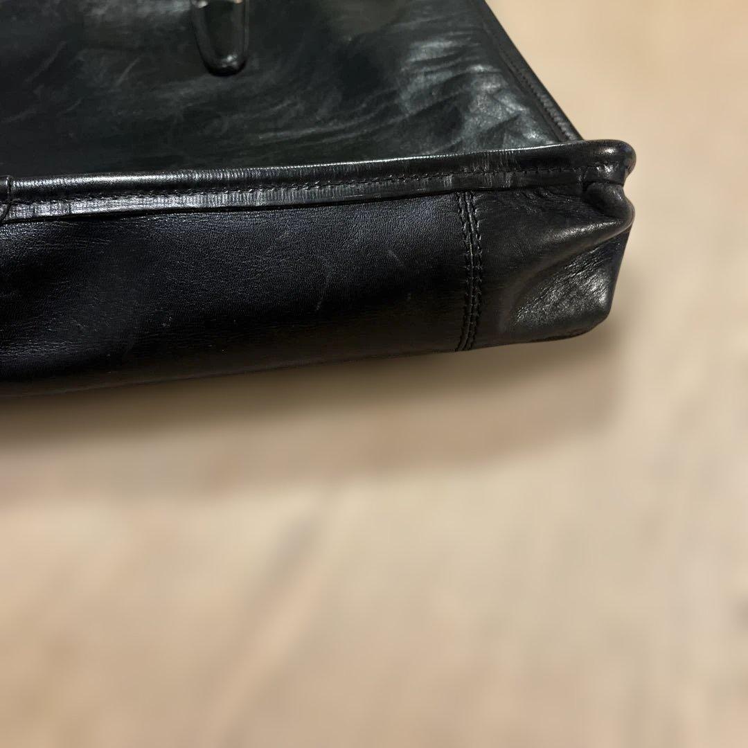 最終値下げ　フェリージ　黒　オールレザー ビジネスバッグ