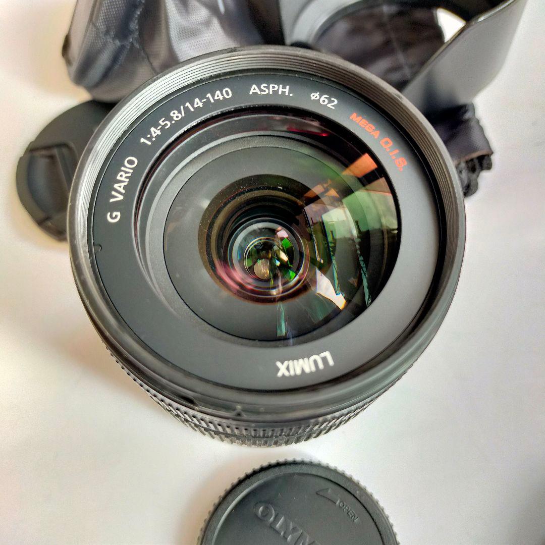 LUMIX G VARIO 14-140/f4-5.8,PLフィルタ