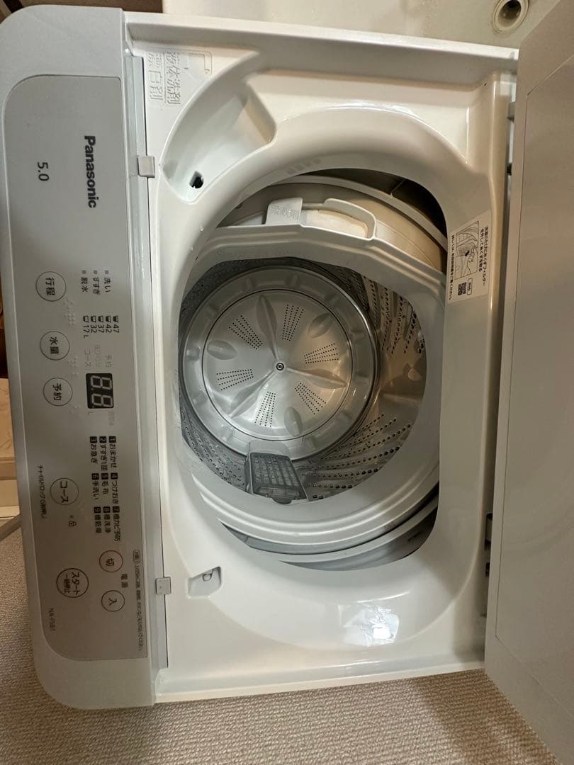 【ななみ】Panasonic洗濯機 NA-F5B1LH 5kg（23年製