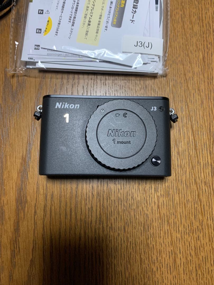 Nikon 1 J3 ブラック　注意事項あり