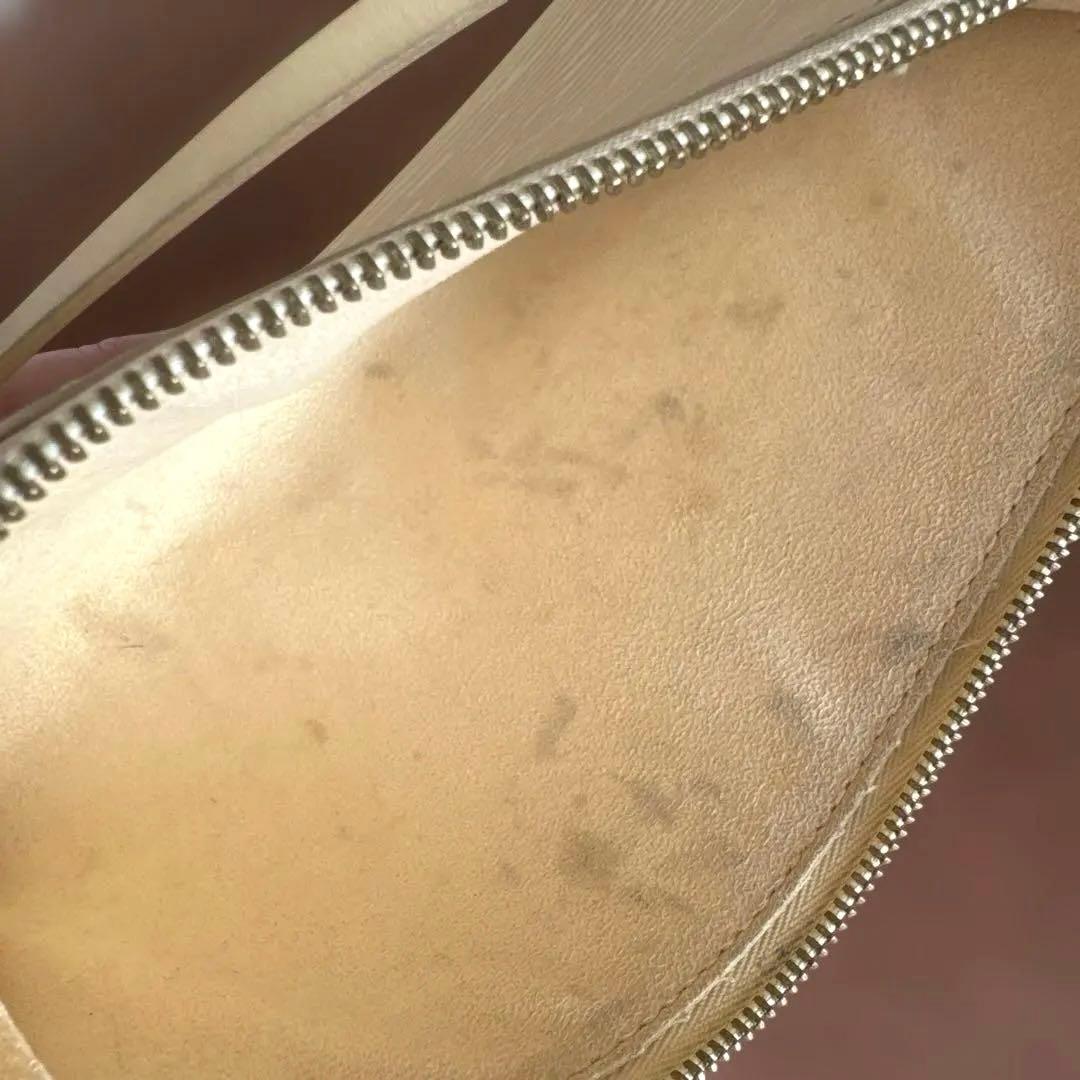 【廃番品】ルイヴィトンエピ｜アクセソワールポシェット｜タッシリイエロー｜保存袋付