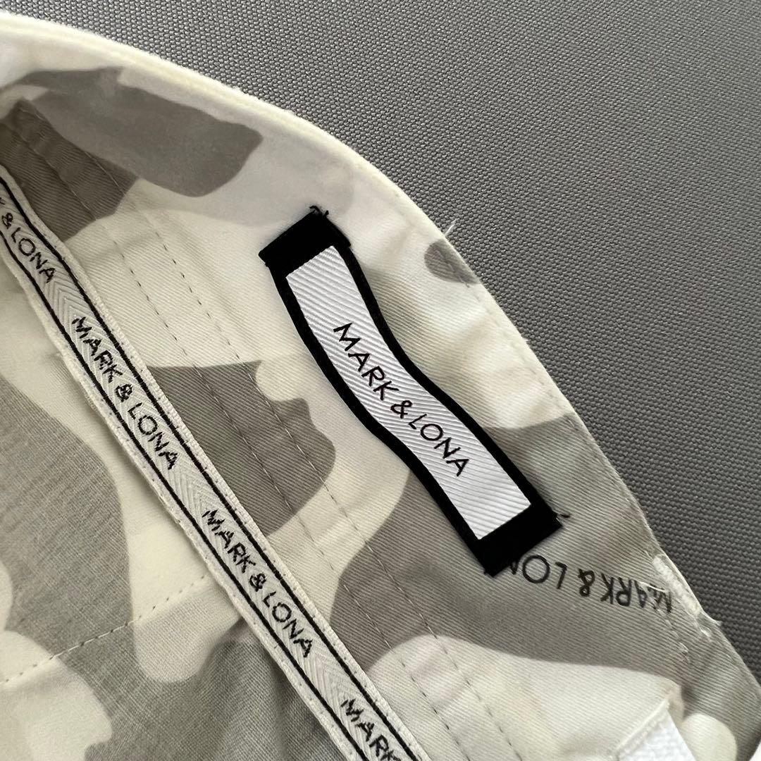 MARK&LONA マークアンドロナ　セットアップ　総柄　ロゴ　メンズ　ゴルフ