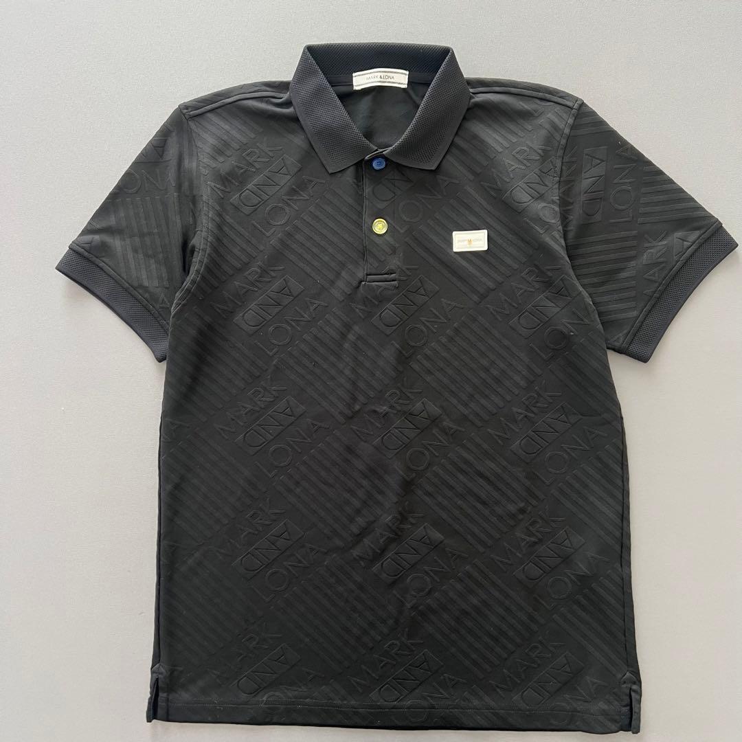 MARK&LONA マークアンドロナ　セットアップ　総柄　ロゴ　メンズ　ゴルフ