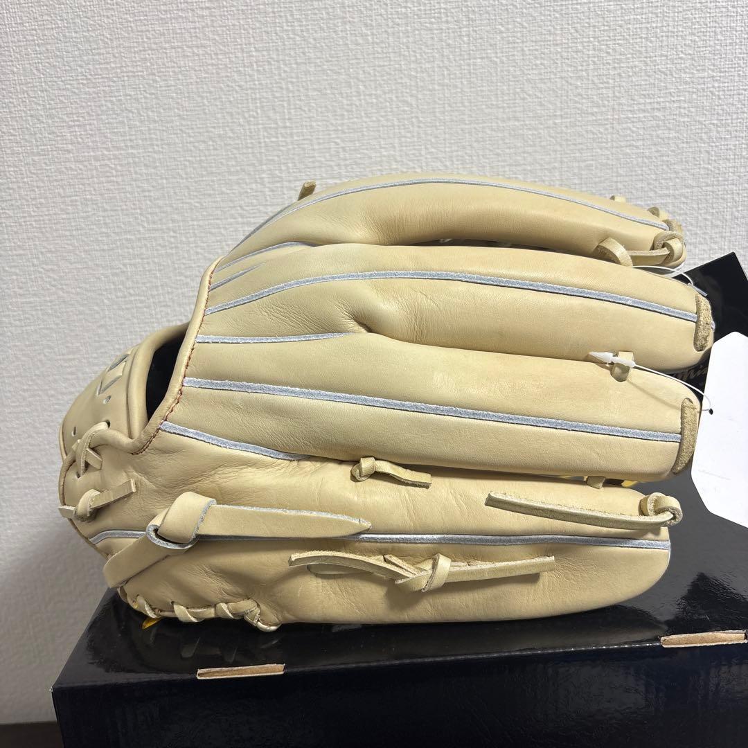 ミズノプロ　硬式　外野　グラブ　グローブ　定価66,000円　ブロンド