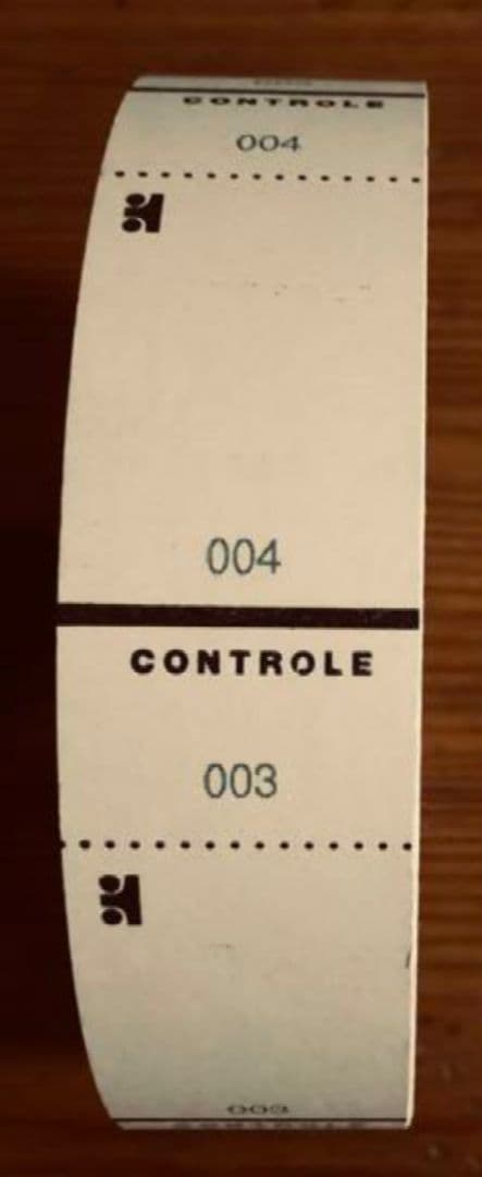 海外ロールチケット オランダ 3色 新品・未使用品 モモタロウ様