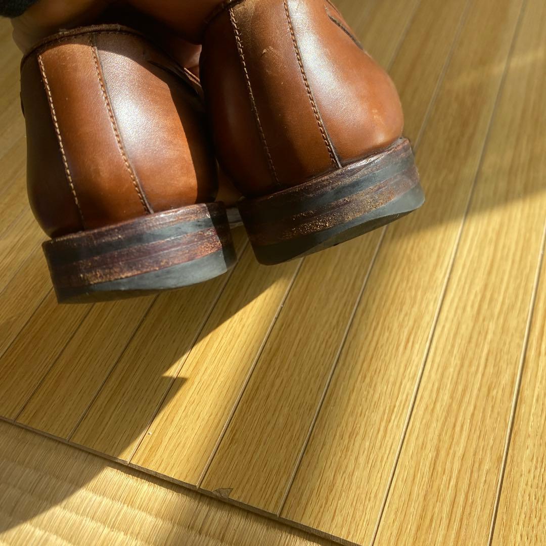 jalan sriwijaya タッセルローファー 26cm ブラウン