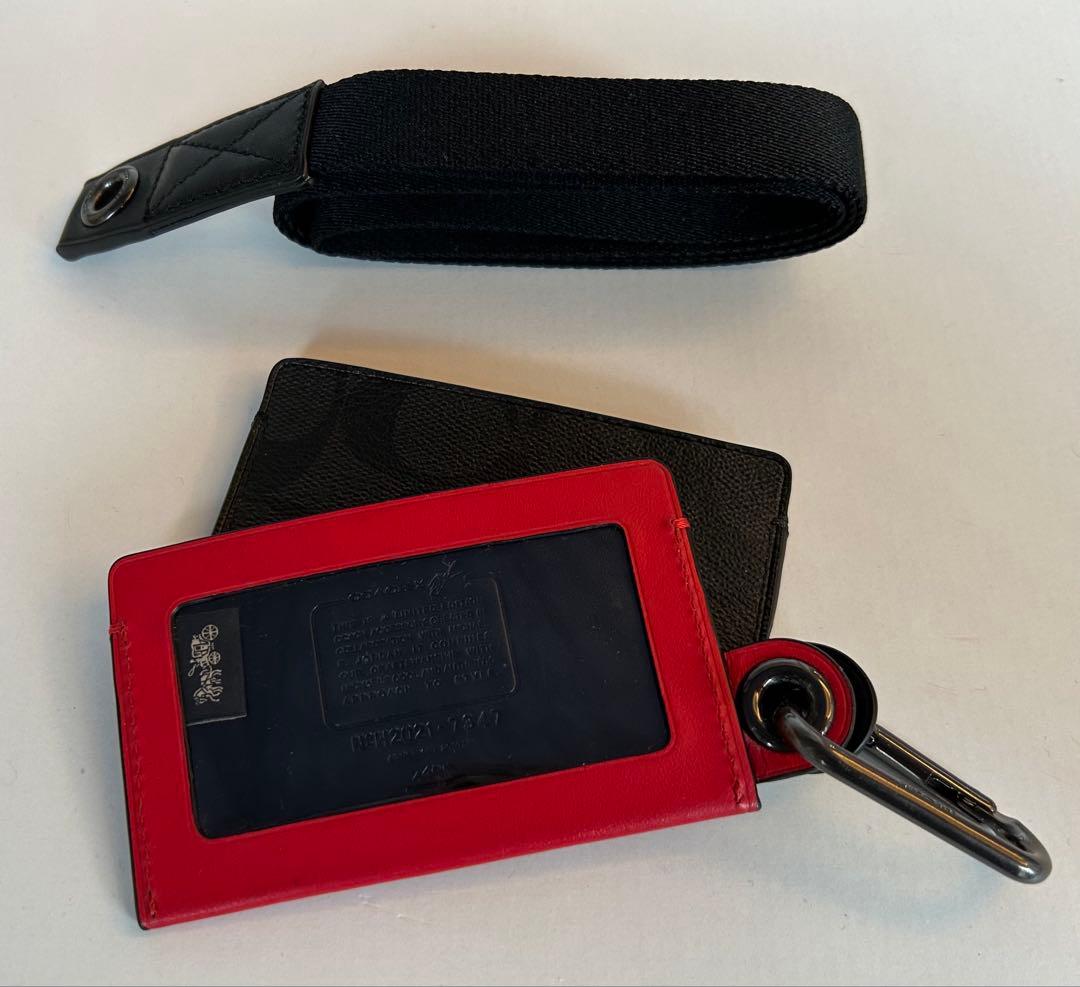 NARUTO コラボ うちはイタチ coach シグネチャー パスケース