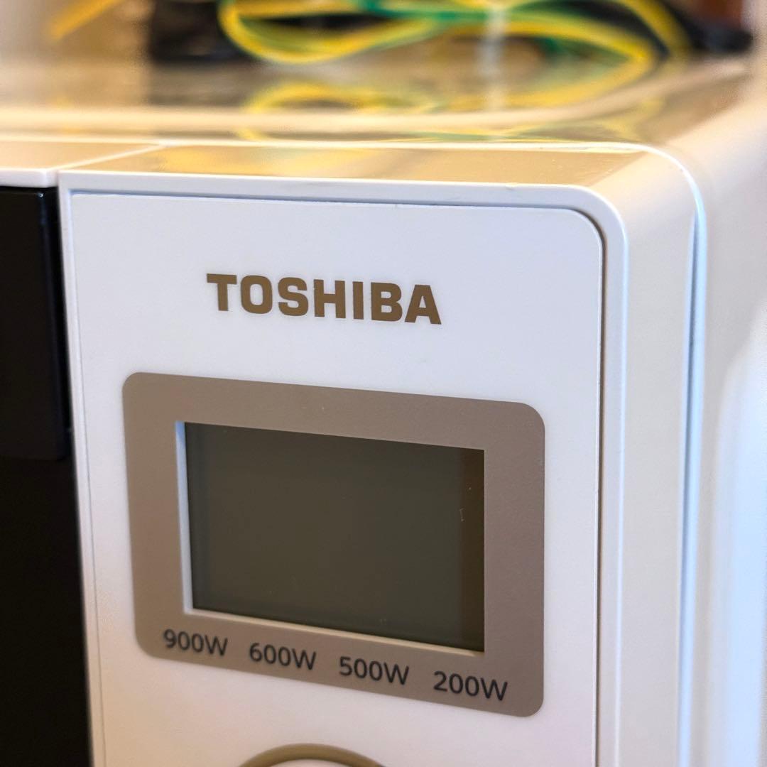 TOSHIBA 東芝 電子レンジ ER-SS17A(W) ホワイト 白 900W