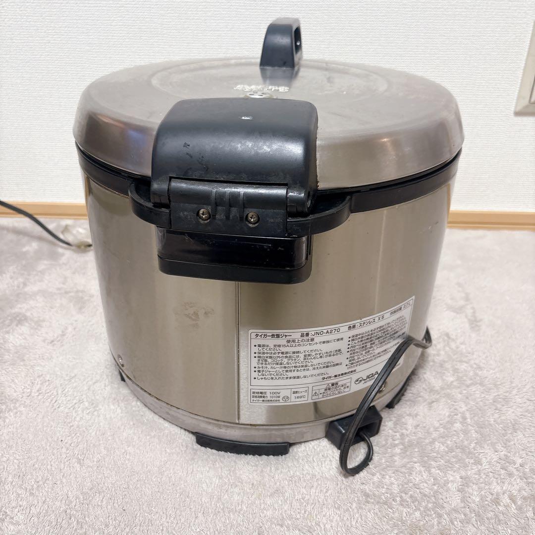 タイガー　炊飯ジャー　1升５合　２.７L　厨房　飲食店　JNO-A270