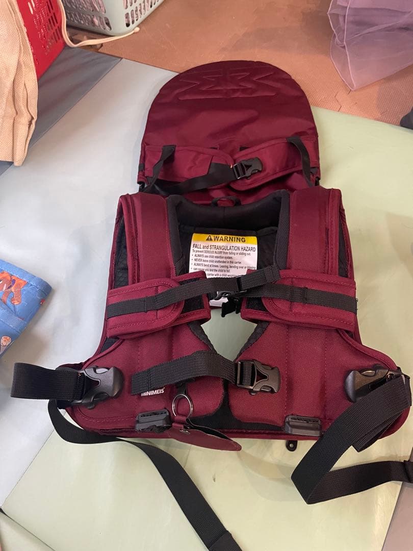 肩車キャリア MINIMEIS G4 ミニマイス エンジ色